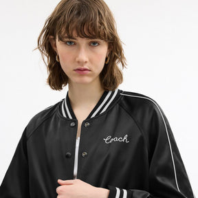 Reversible Signature Souvenir Varsity Jacket