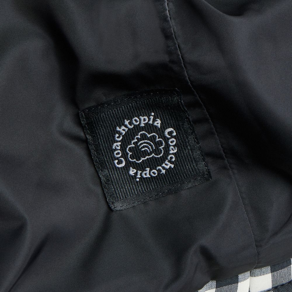 Coachtopia Loop Gingham Quilted Jacket