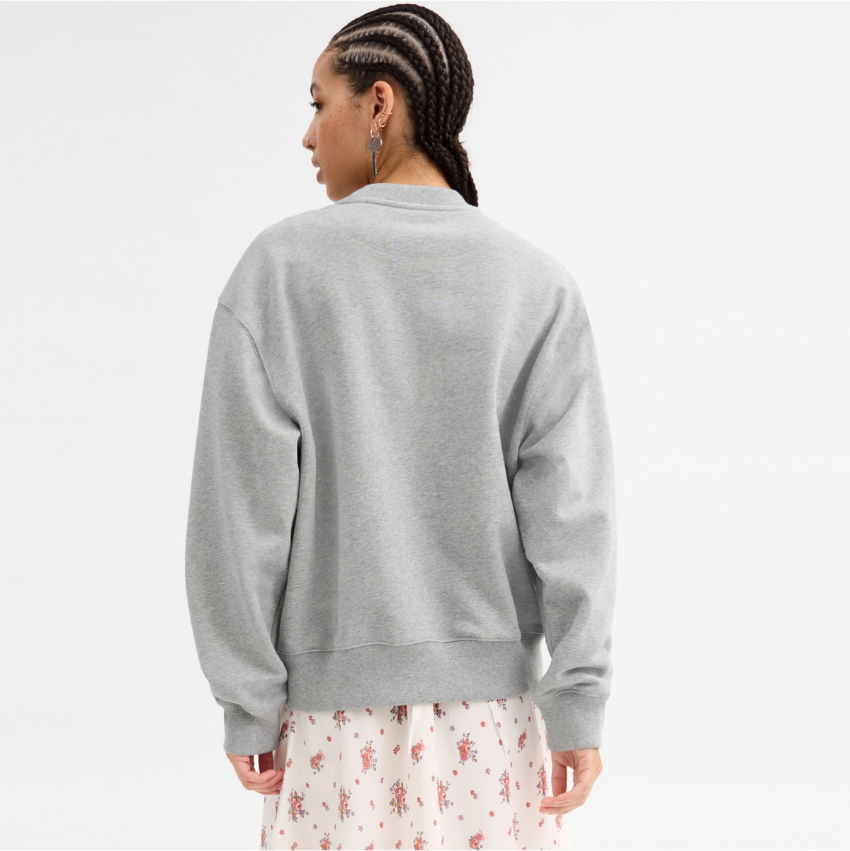 Sporty Boyfriend Crewneck Sweatshirt