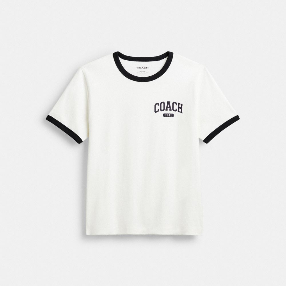 Sporty Signature Classic 70 S T Shirt In Organic Cotton