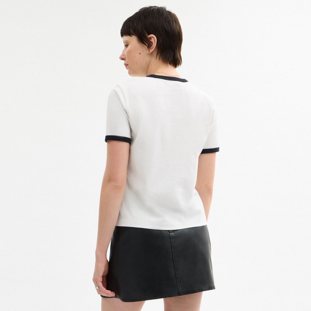 Sporty Signature Classic 70 S T Shirt In Organic Cotton