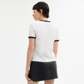 Sporty Signature Classic 70 S T Shirt In Organic Cotton