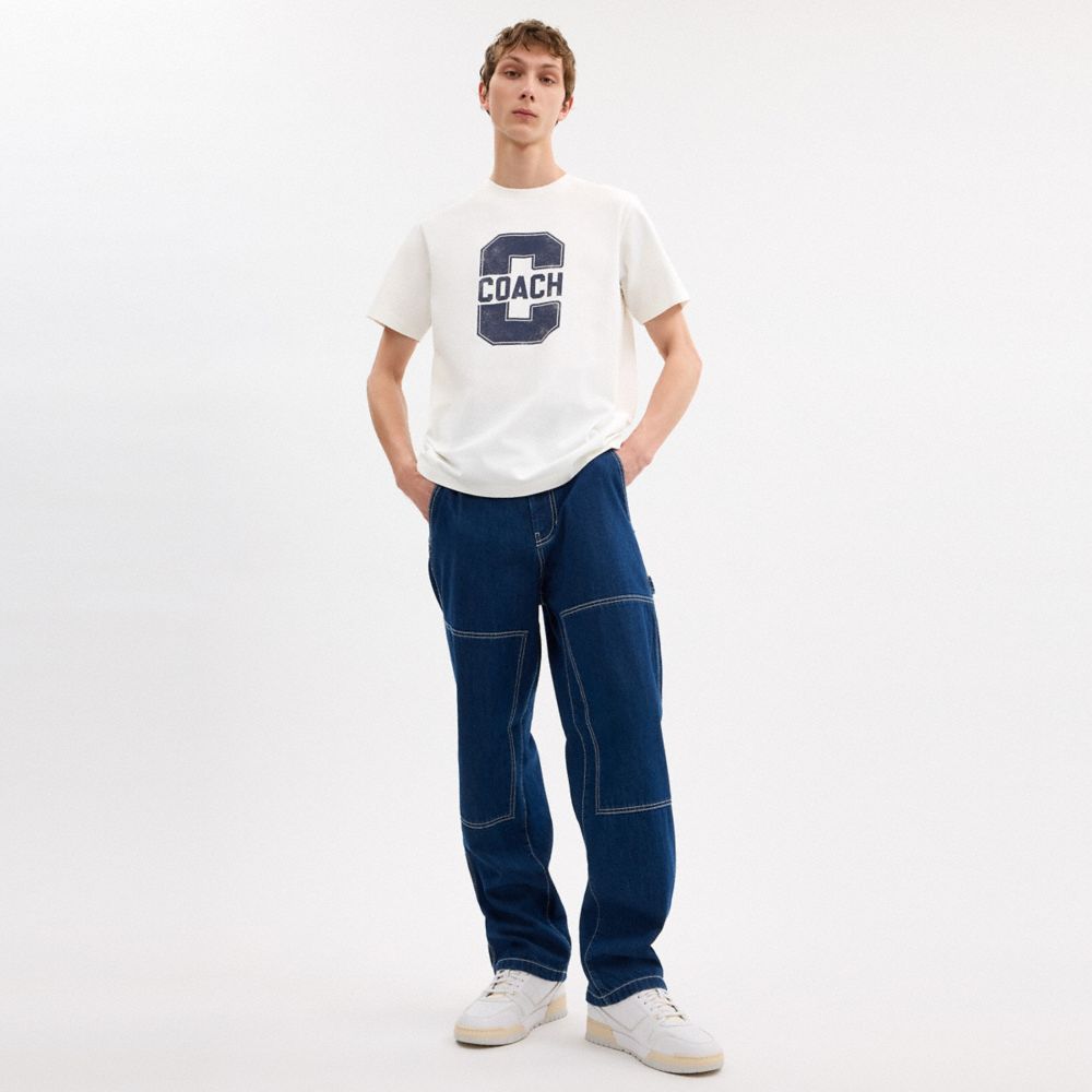 Varsity Classic T Shirt In Organic Cotton
