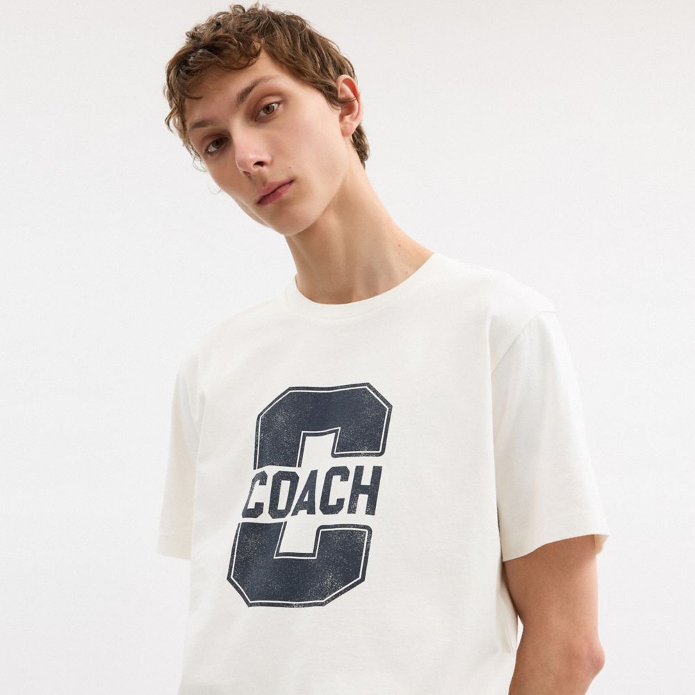 Varsity Classic T Shirt In Organic Cotton
