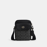 Turnlock Crossbody Bag In Signature Canvas