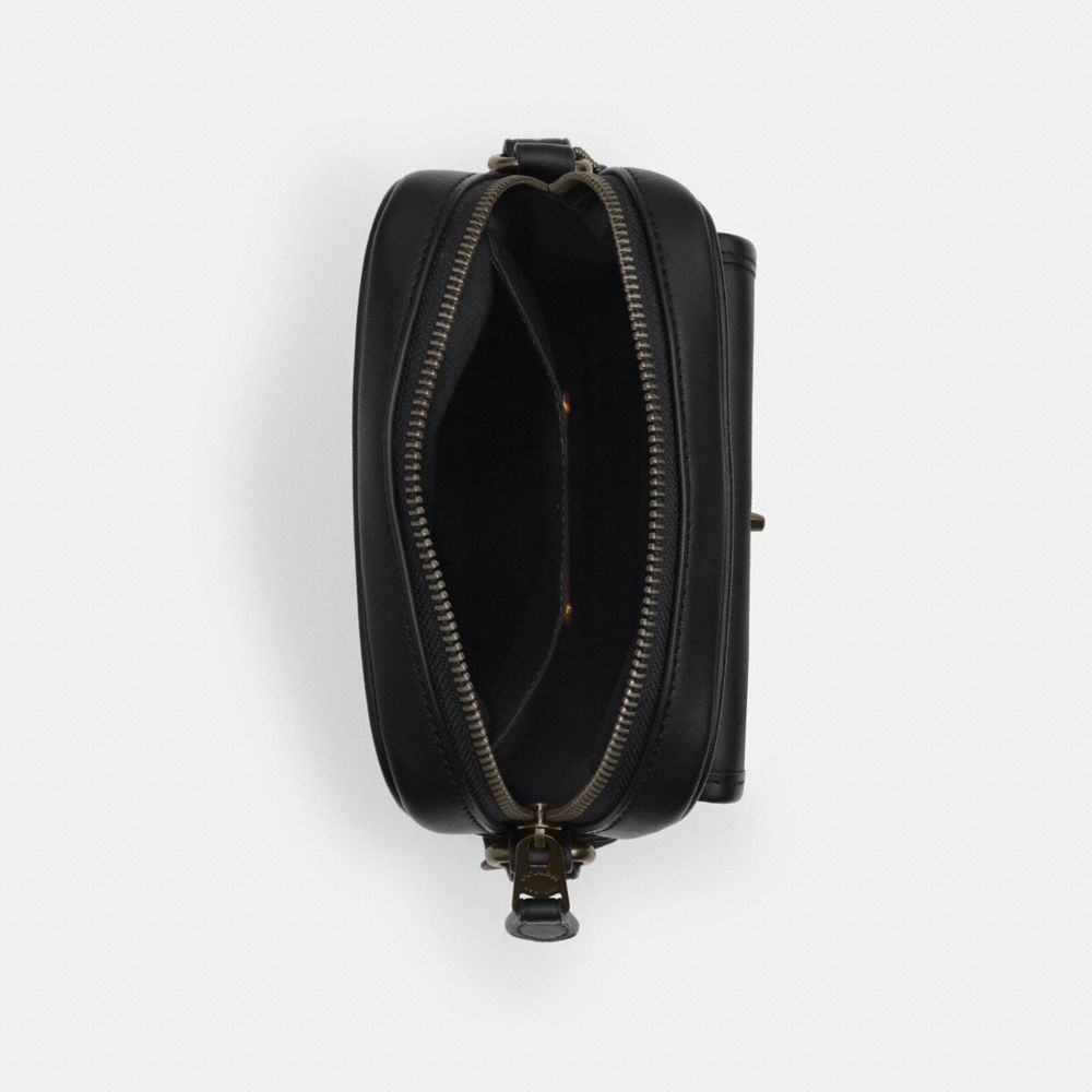 Turnlock Crossbody Bag In Signature Canvas