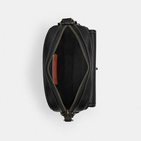 Turnlock Crossbody Bag