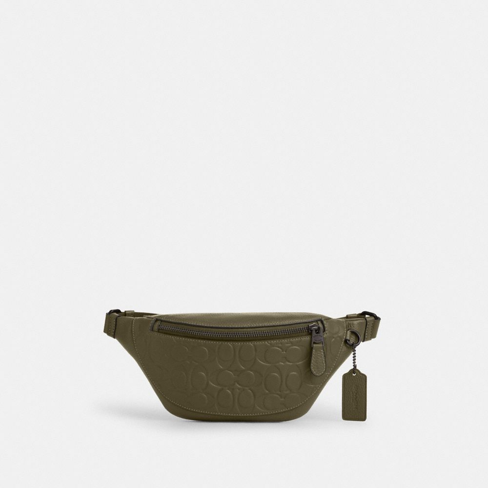 Warren Mini Belt Bag In Signature Leather