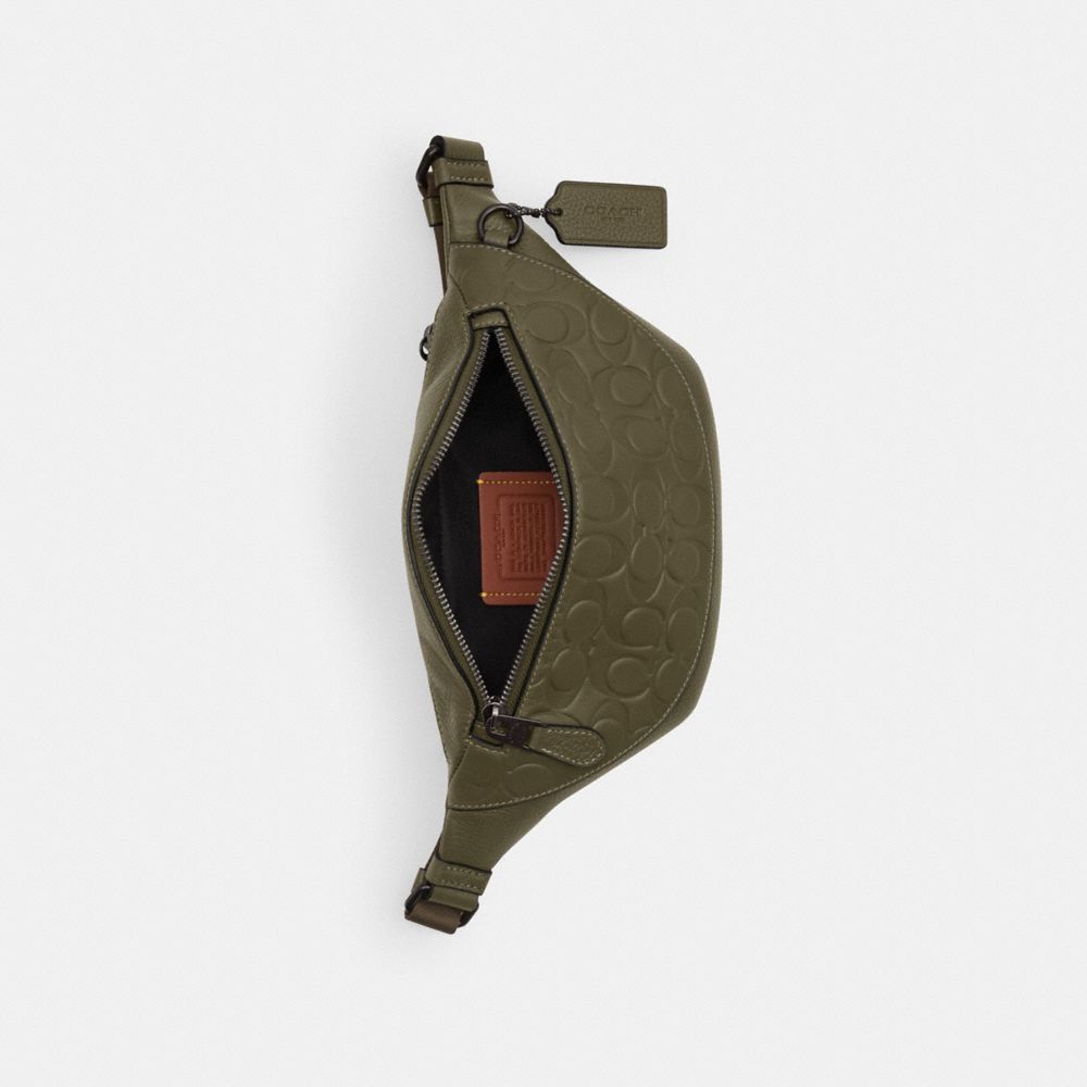 Warren Mini Belt Bag In Signature Leather