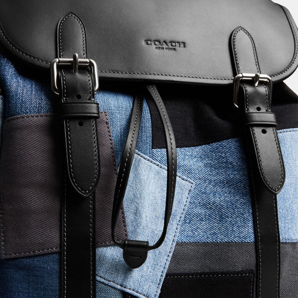 Hitch Backpack With Patchwork
