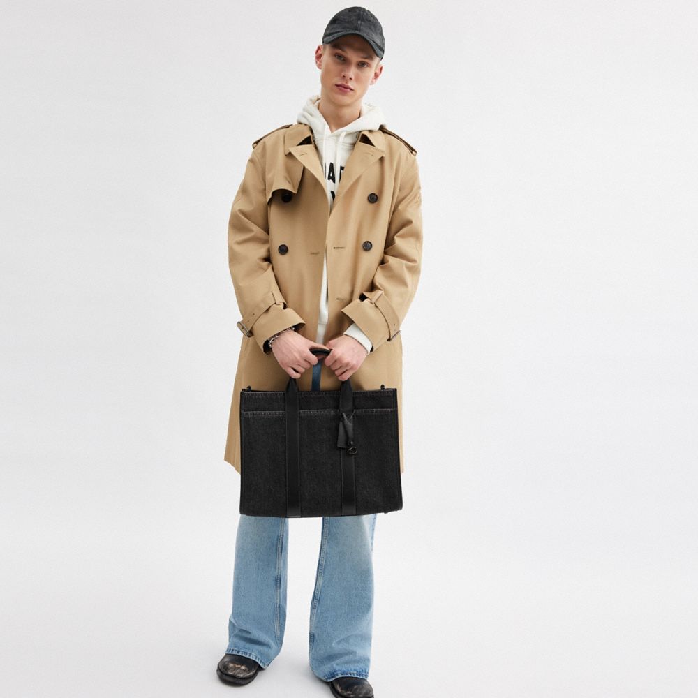 Wesley Tote In Denim