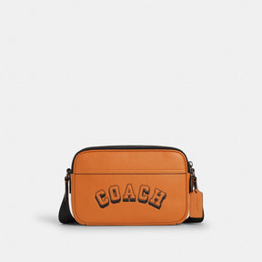 Graham Crossbody Bag With Varsity Motif