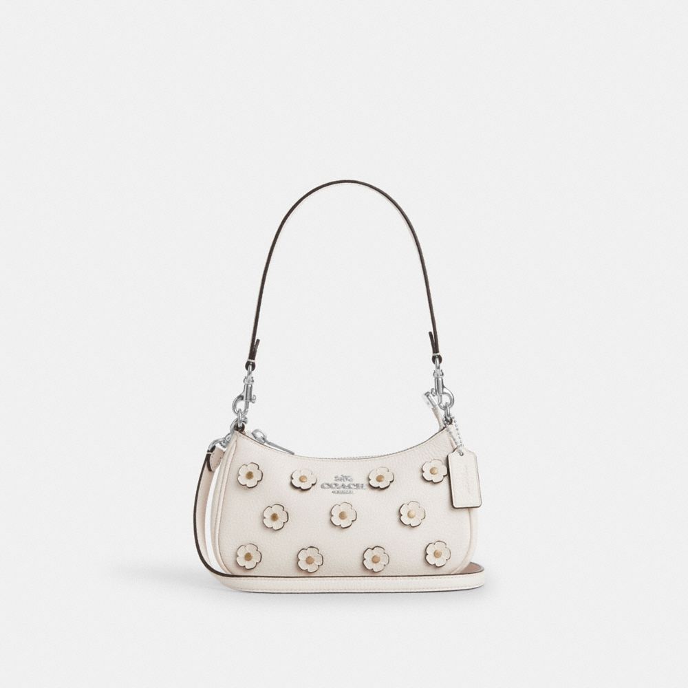 Teri Mini Crossbody Bag With Floral Applique