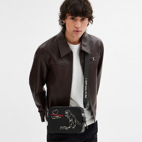 Charter Crossbody Bag 24 With Sketch Print