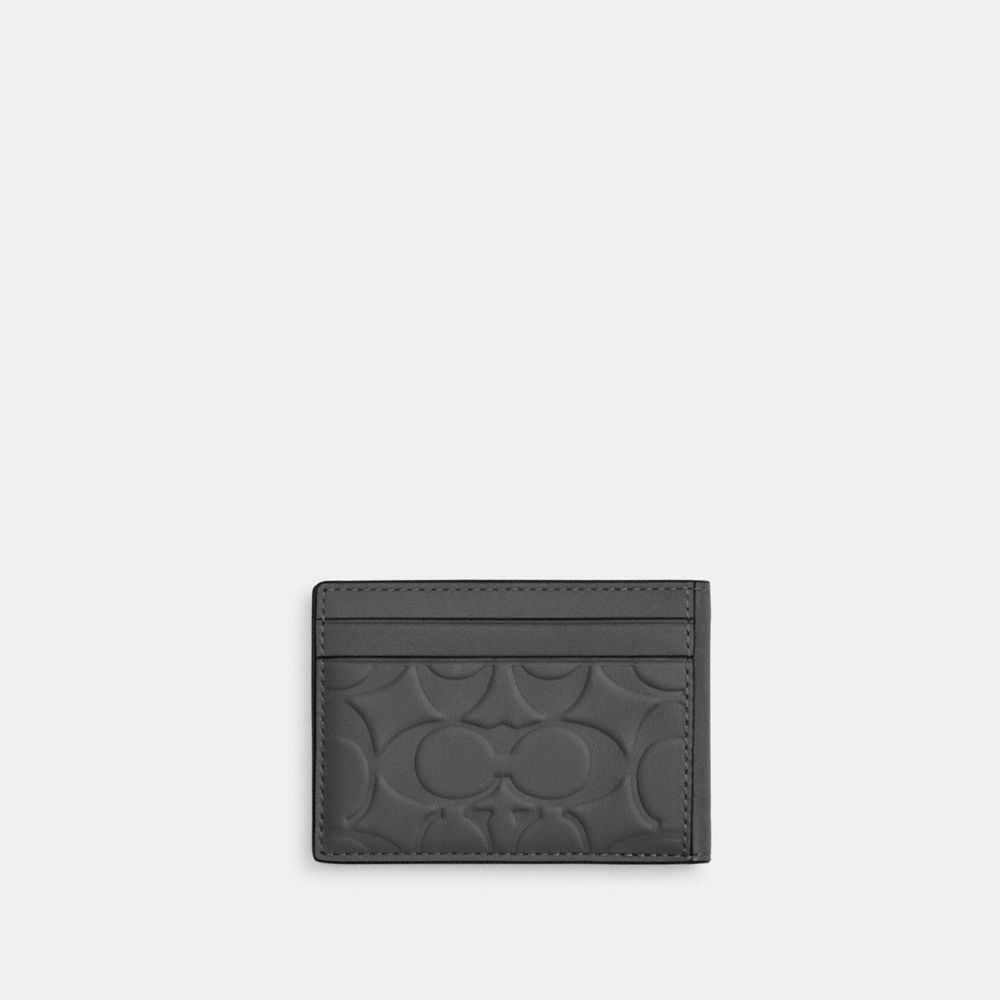 Compact Billfold Wallet In Signature Leather