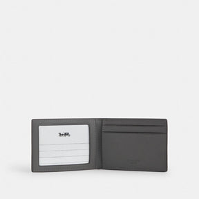Compact Billfold Wallet In Signature Leather