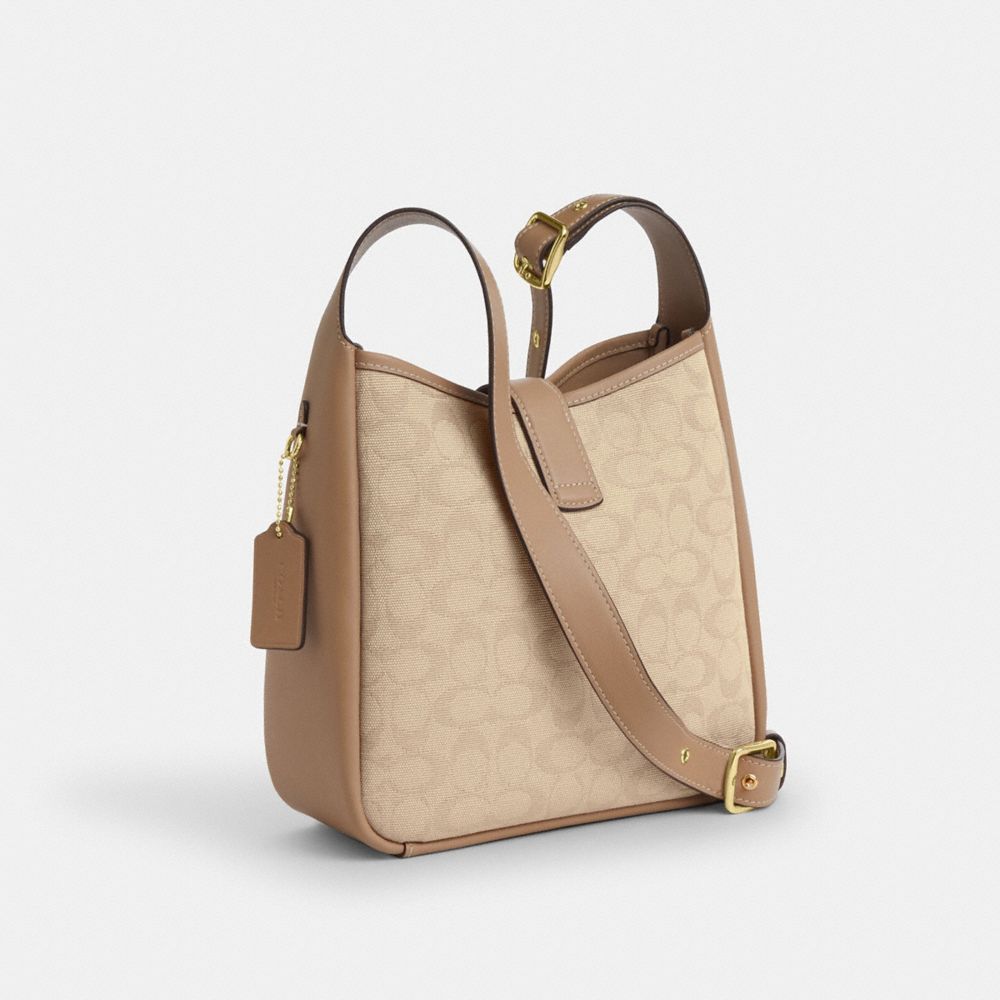 Hadley Convertible Crossbody Bag With Signature Canvas