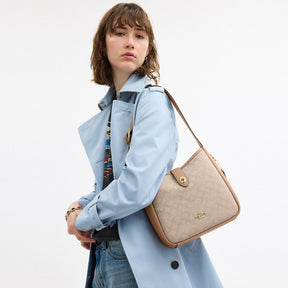 Hadley Convertible Crossbody Bag With Signature Canvas