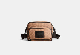 Restored Academy Sport Crossbody In Signature Canvas