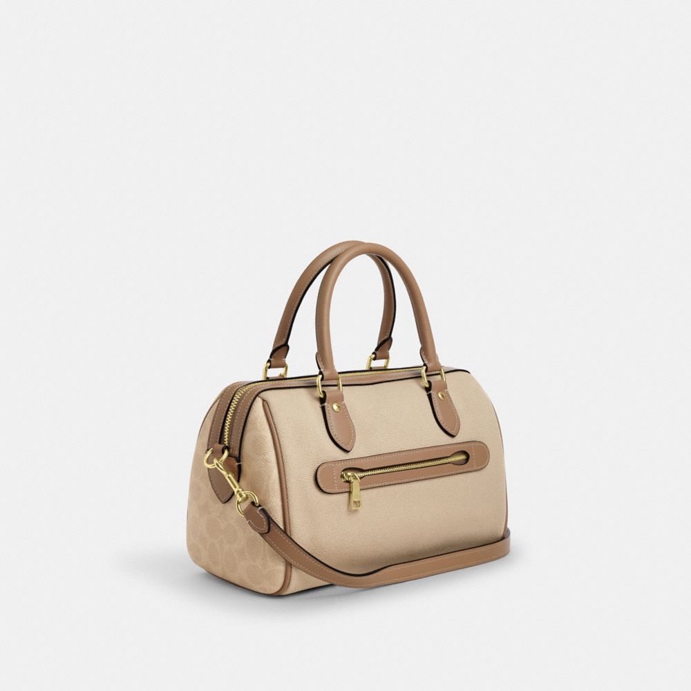 Rowan Satchel Bag In Colorblock