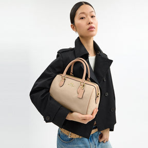 Rowan Satchel Bag In Colorblock