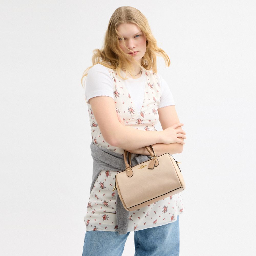 Rowan Satchel Bag In Colorblock
