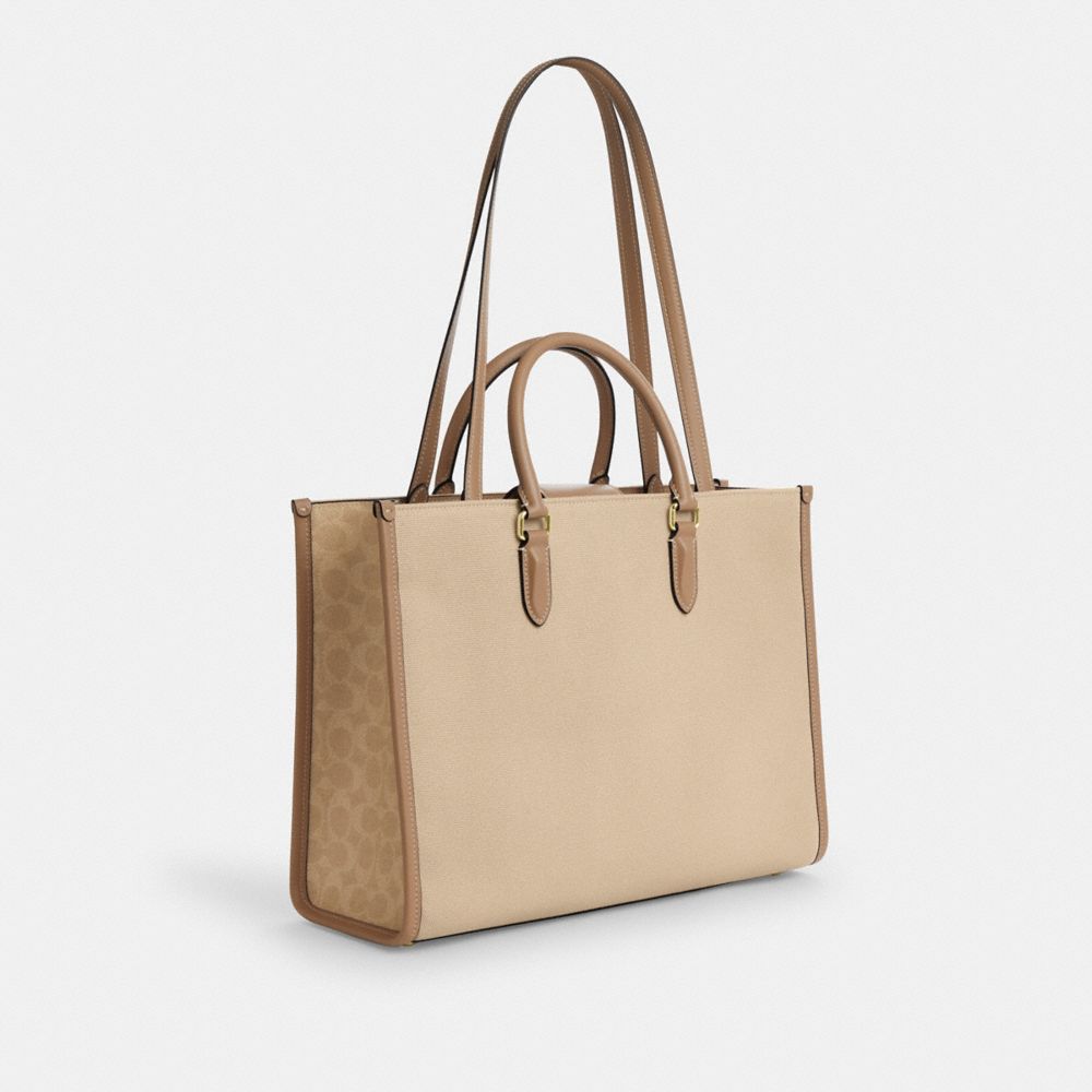 Maggie Tote Bag In Colorblock