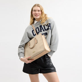 Maggie Tote Bag In Colorblock