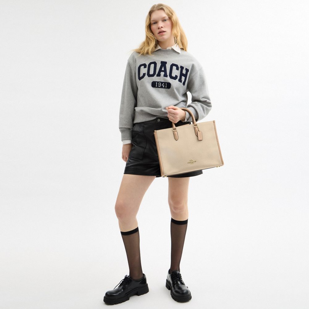 Maggie Tote Bag In Colorblock