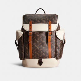 Restored Hitch Backpack With Horse And Carriage Print
