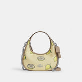 Carmen Mini Crossbody Bag With Lemon Print