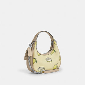 Carmen Mini Crossbody Bag With Lemon Print