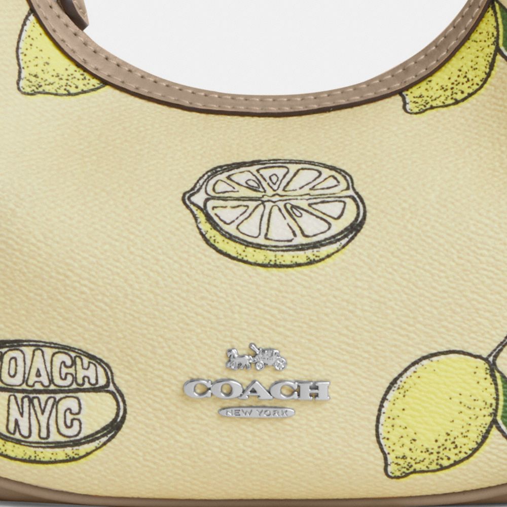 Carmen Mini Crossbody Bag With Lemon Print