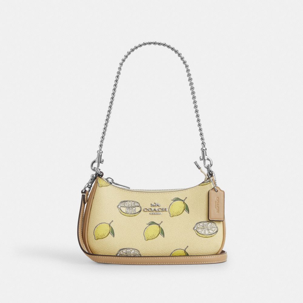 Teri Mini Crossbody Bag With Lemon Print