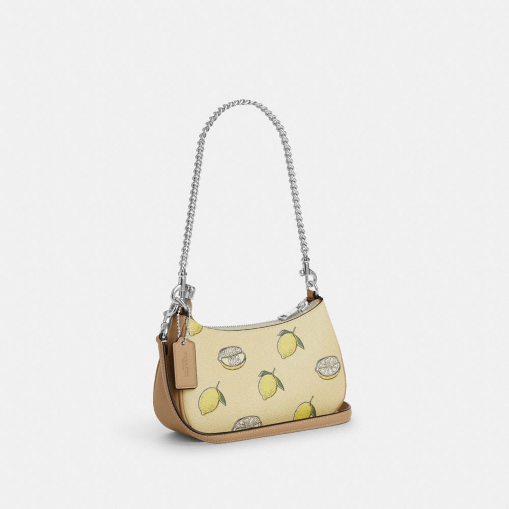 Teri Mini Crossbody Bag With Lemon Print