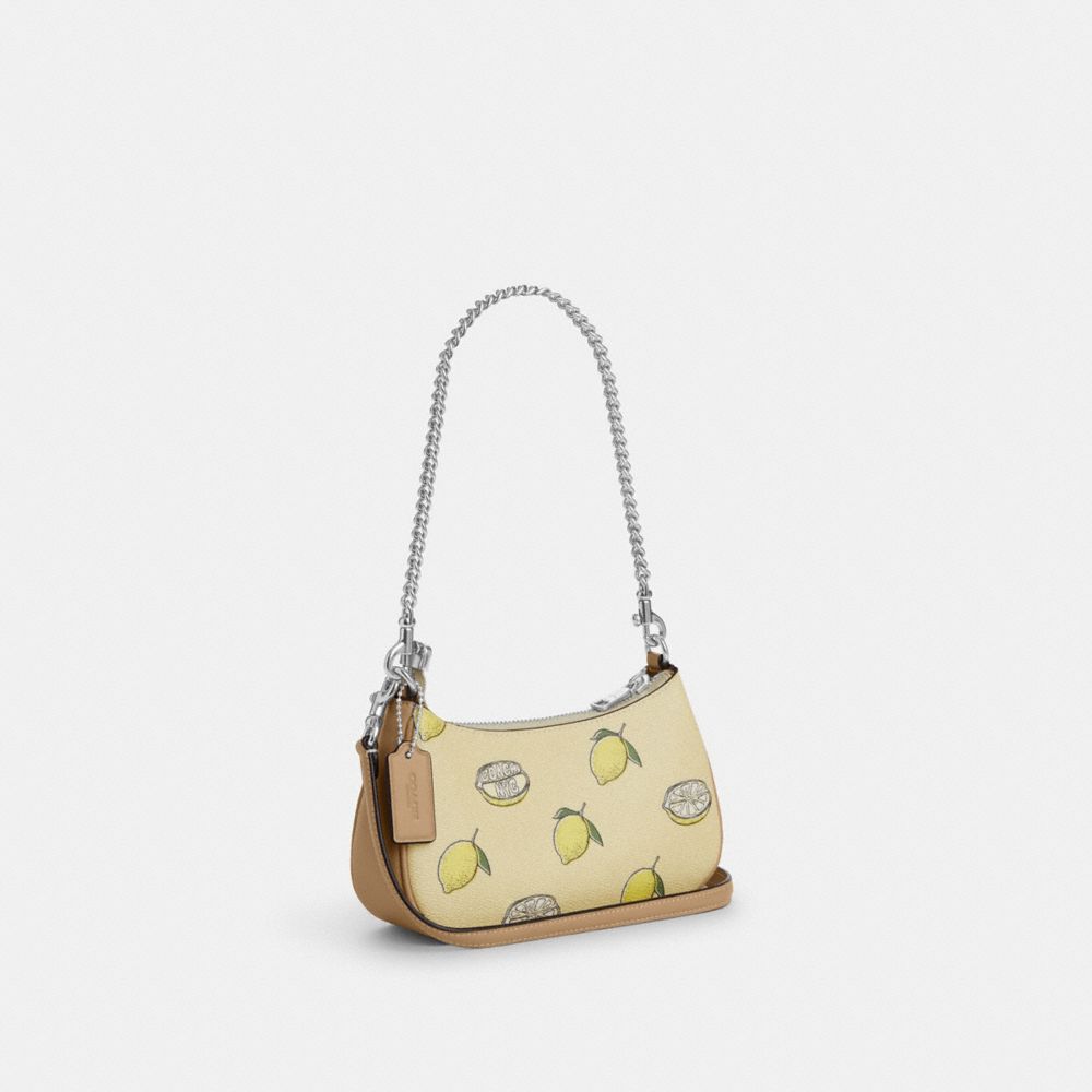 Teri Mini Crossbody Bag With Lemon Print