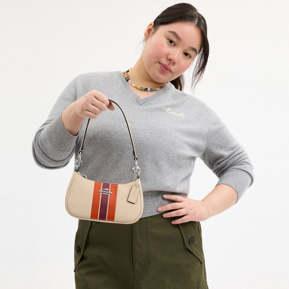 Teri Mini Crossbody Bag With Stripe