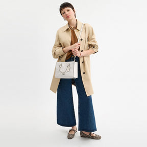Maggie Small Tote Bag In Signature Canvas