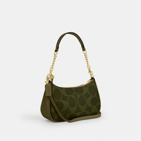 Teri Shoulder Bag In Signature Canvas