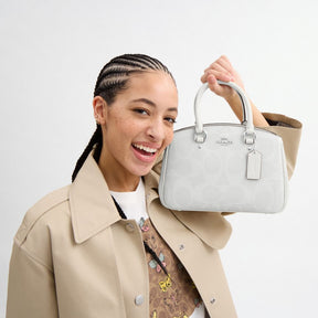 Savannah Small Carryall Bag In Signature Canvas