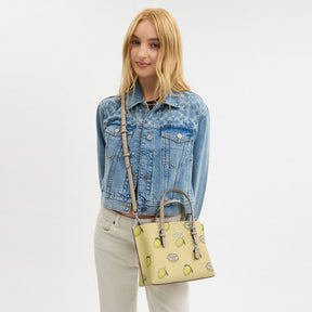 Mollie Tote Bag 25 With Lemon Print
