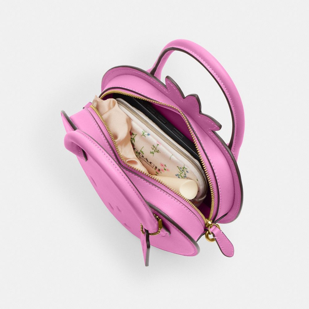 Strawberry Bag In Regenerative Leather