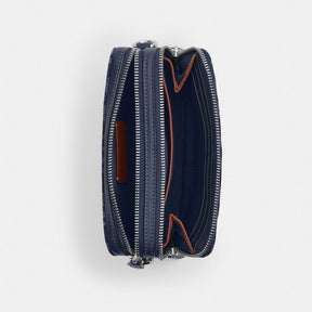 Charter Crossbody Bag 19 In Signature Denim