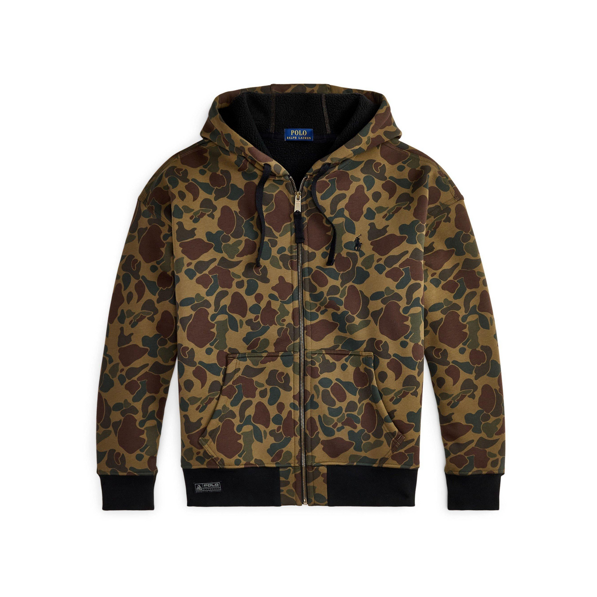 Camo Full Zip Hoodie