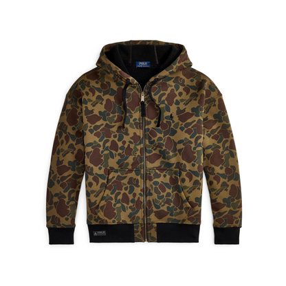 Camo Full Zip Hoodie