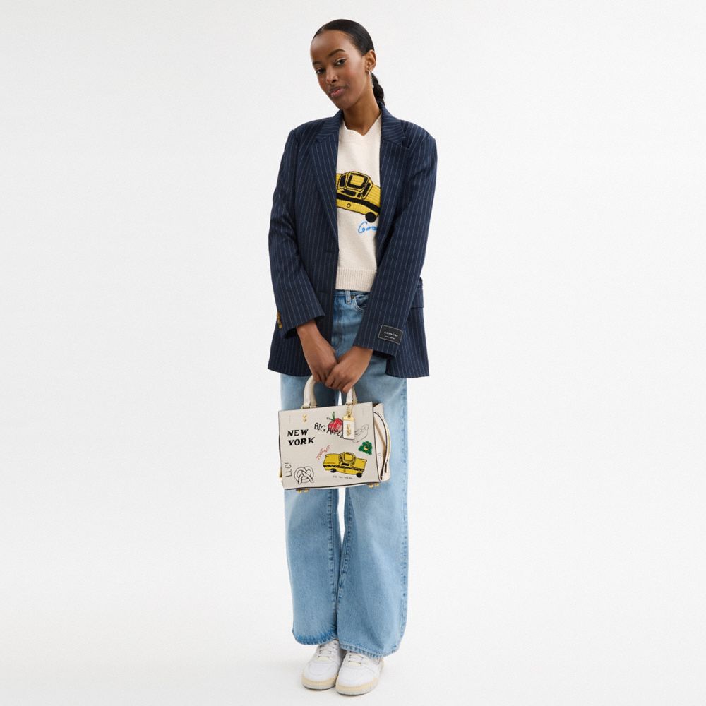 Rogue Bag 25 With Sketch Print