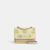 Mini Klare Crossbody Bag With Lemon Print