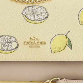Mini Klare Crossbody Bag With Lemon Print