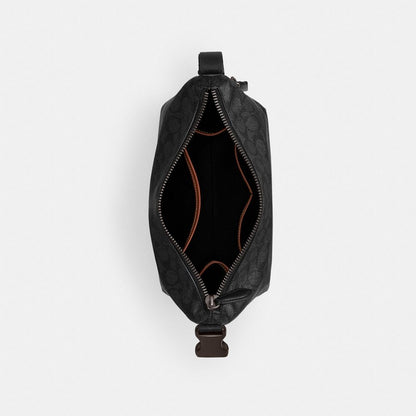 Travel Kit With Speedclip In Signature Canvas