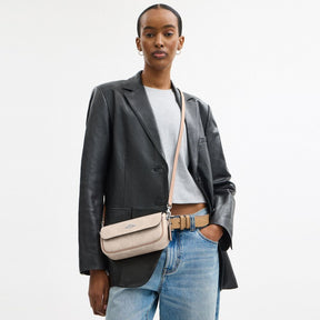 Hailey Flap Bag In Signature Canvas